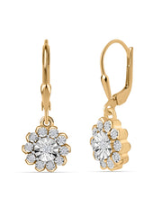 Trendy Lab Diamond Earrings For Women