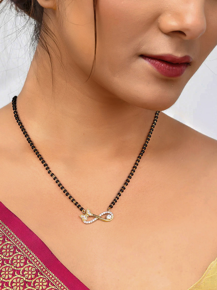 Infinite Love  Gold Mangalsutra For Wife-5