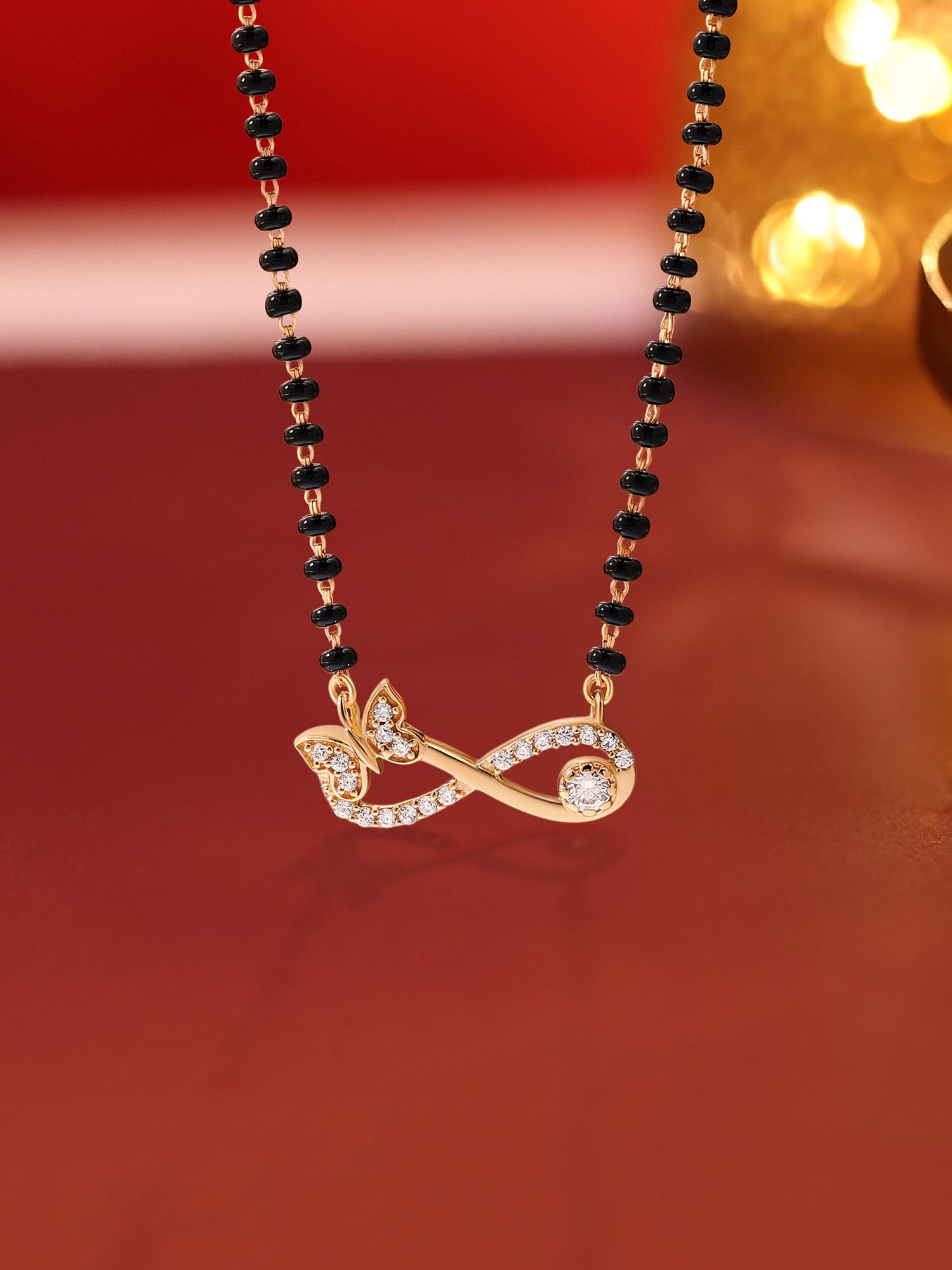 Infinite Love  Gold Mangalsutra For Wife