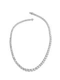 AAA Grade American Diamond Tennis Necklace For Women-4
