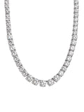 AAA Grade American Diamond Tennis Necklace For Women-3