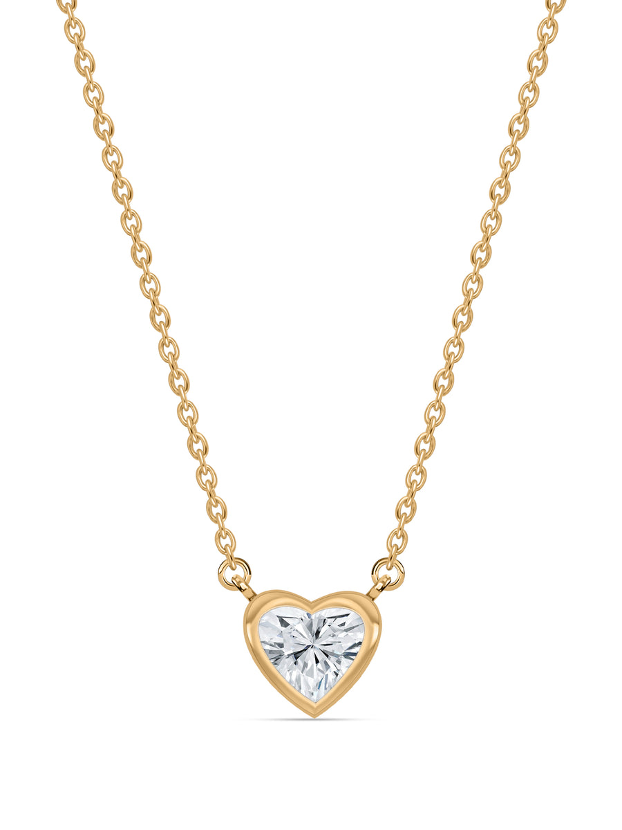 Heart Lab Diamond Pendant