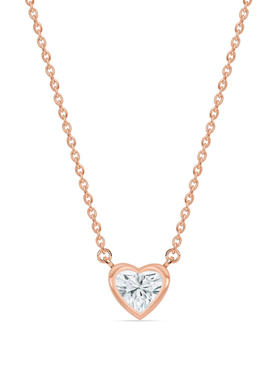 Heart Lab Diamond Pendant