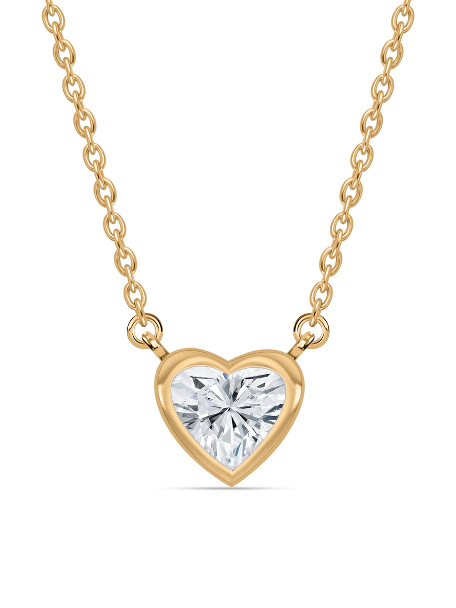 Heart Lab Diamond Pendant