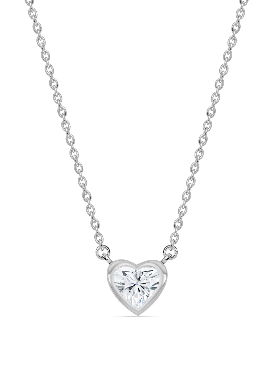 Heart Lab Diamond Pendant