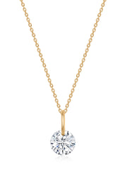 0.50 Carat Solitaire Lab Diamond Pendant