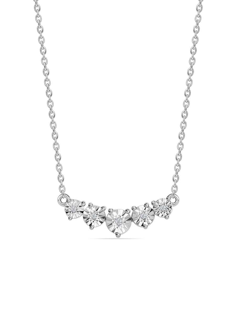 Lab Diamond Necklace For Women