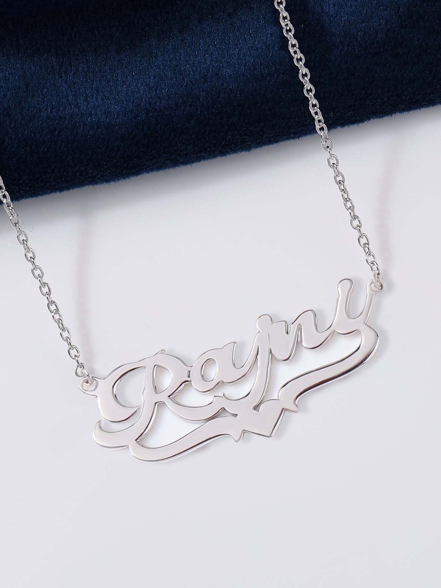 Heart Design Name Necklace for Women