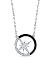 Enamel Star Necklace for women