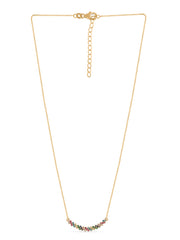 Color Pops Gold Necklace For Women-2