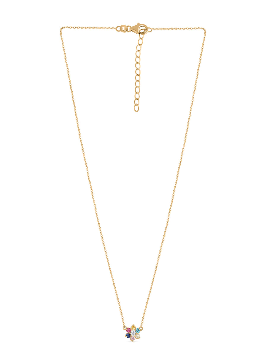 Color Pops Gold Necklace For Women-2