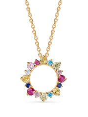 Color Pops Gold Pendant For Women