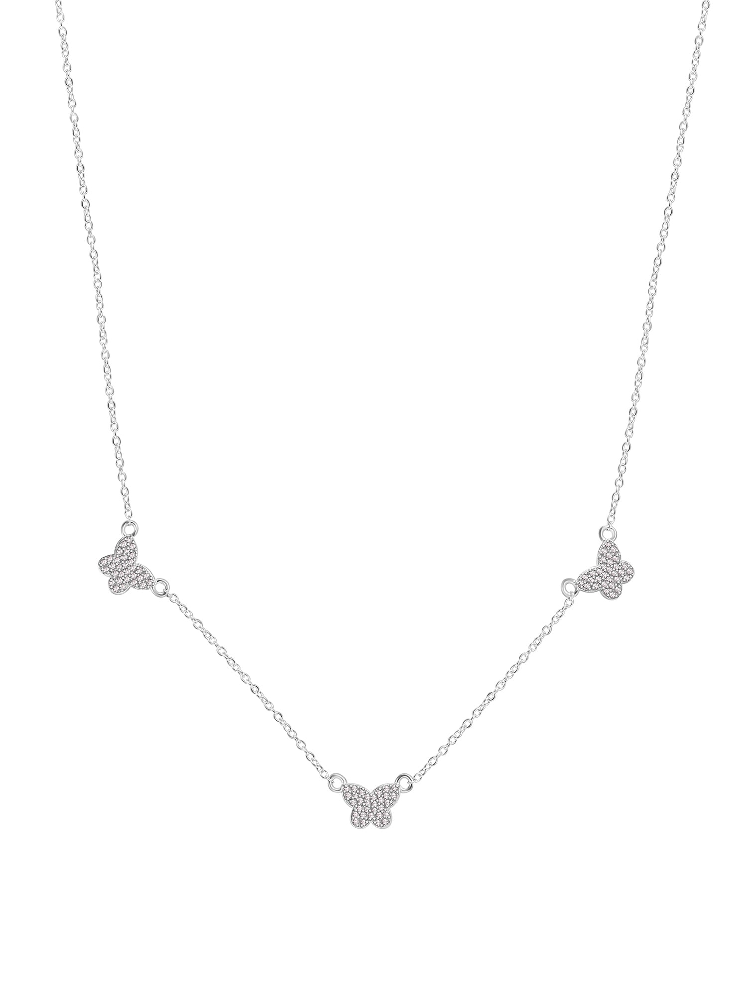 Butterfly Charm Necklace For Women-2