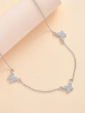 Butterfly Charm Necklace For Women