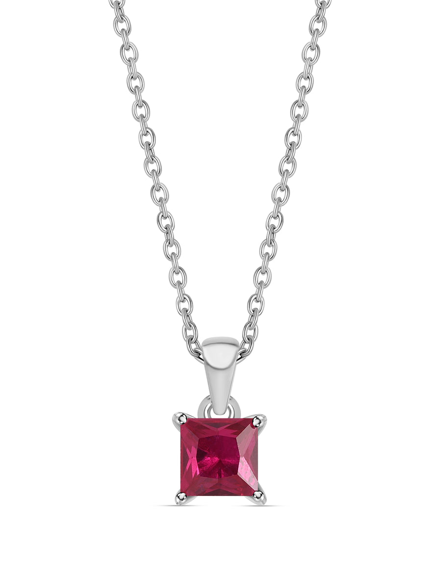 Rubeena Ruby Pendant For Women