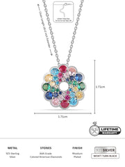 Flower Pops Pendant For Women-5