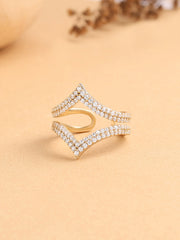 Double Wanki Finger Ring For Women