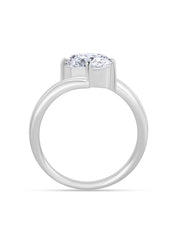 4 Carat Just Like Diamond Solitaire Ring For Women-2