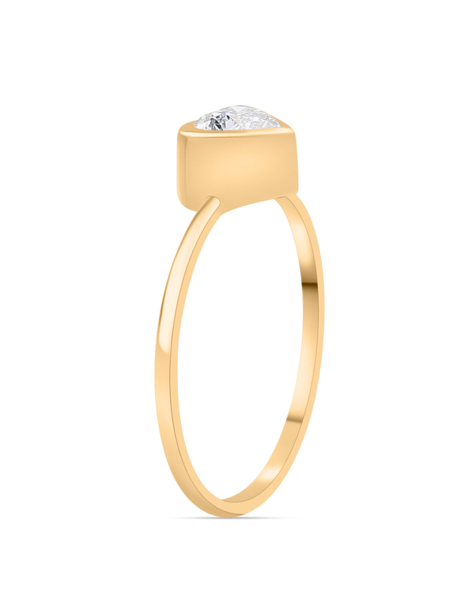 Heart Lab Diamond Ring _1