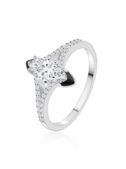 Black And White Ring for Women