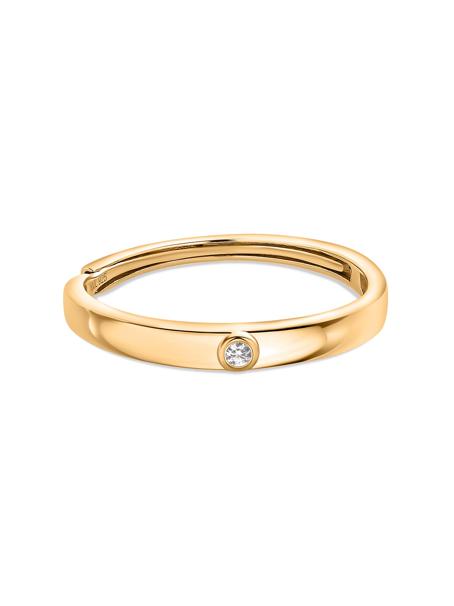 Solitaire Band Ring For Men