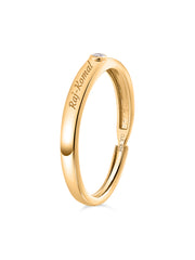 Solitaire Band Ring For Men