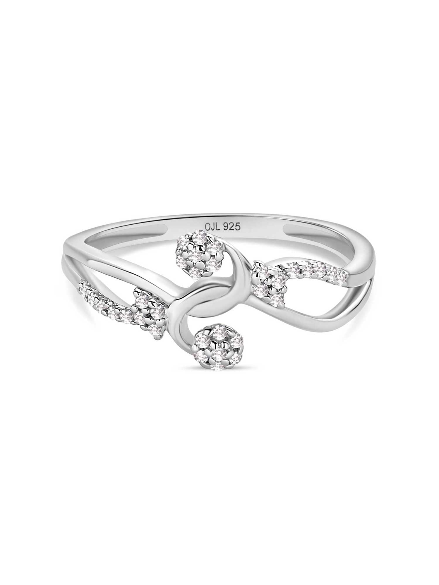 Multi Flower Band Ring For Women-2