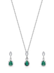 Emerald Drop Set For Women