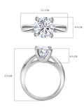 2 CARAT SINGLE SOLITAIRE STONE RING-16
