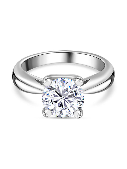 2 CARAT SINGLE SOLITAIRE STONE RING-10