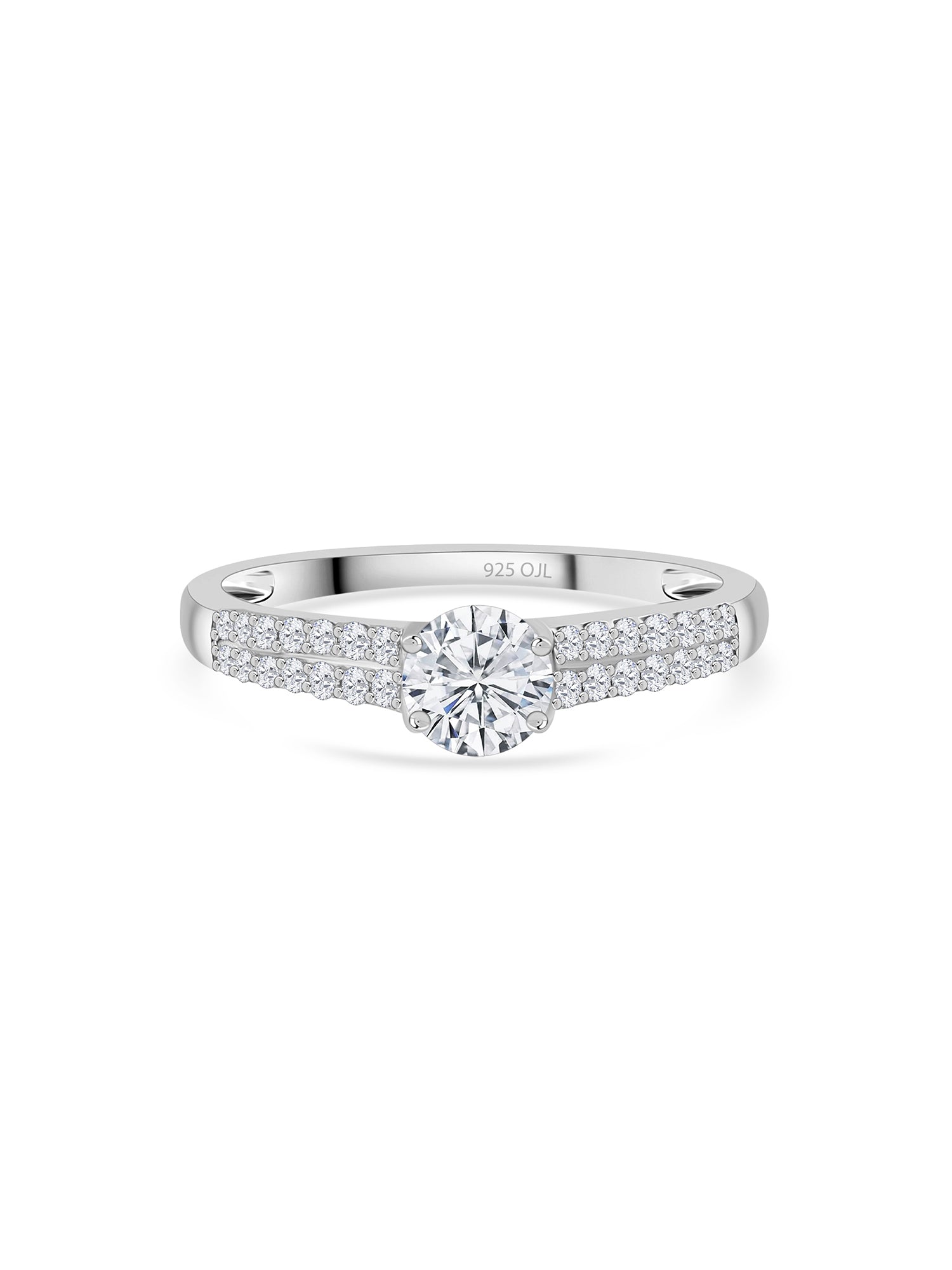 Ornate Be Mine Solitaire Ring For Women-3