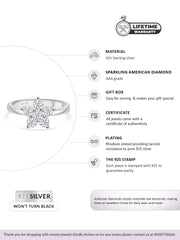 A Star Is Born Silver Ring For Women