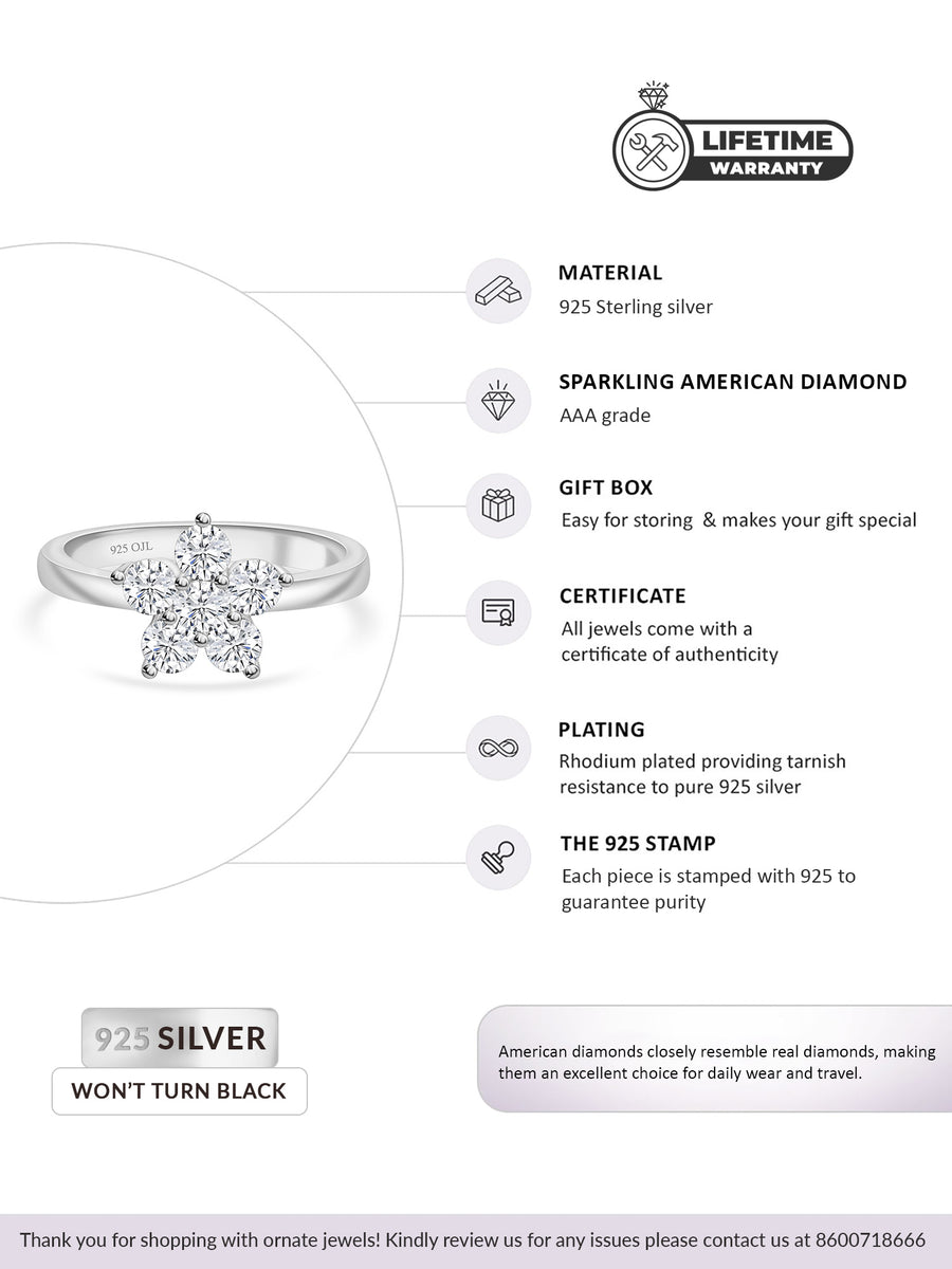 A Star Is Born Silver Ring For Women