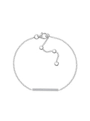 Set of 3 Trendy Silver Bracelets For Women-1