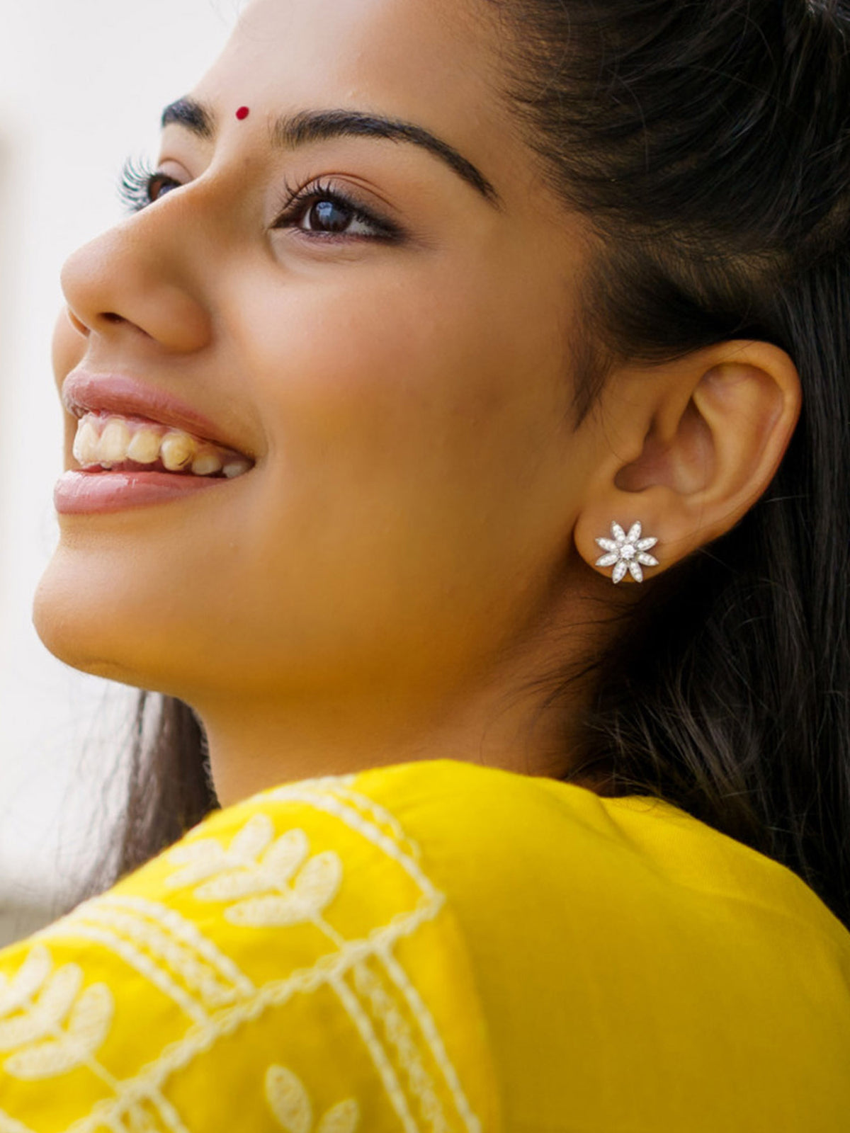 Flower Power Earring Tops For Women