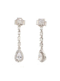 TEARDROP AMERICAN DIAMOND EARRING FOR WOMEN