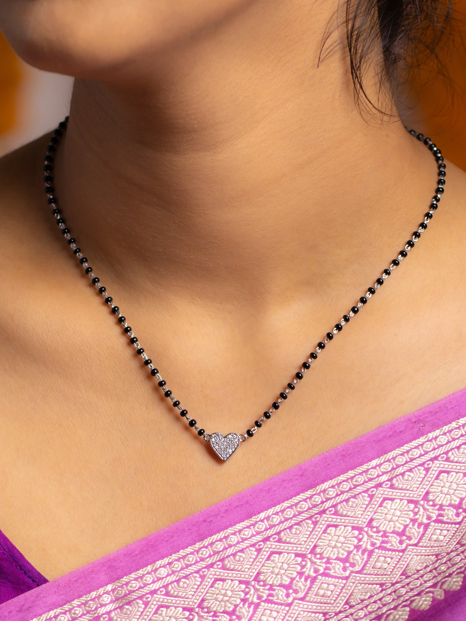 Heart Mangalsutra