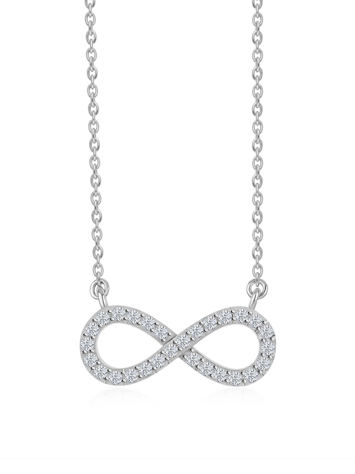 INFINITY DESIGN PENDANT FOR WOMEN WITH CHAIN