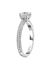 Ornate Jewels 1 Carat Women Solitaire Engagement Ring-6