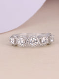 ORNATE JEWELS FIVE STONE ENGAGEMENT RING FOR WOMEN-10