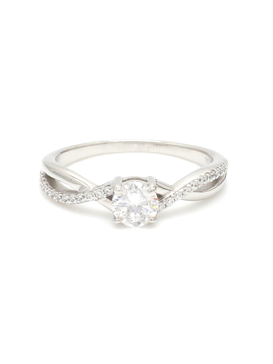  0.50 Carats Solitaire Engagement Ring For Women