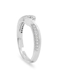 0.69 Carat American Diamond And Pure 925 Sterling Silver Ring For Women-3