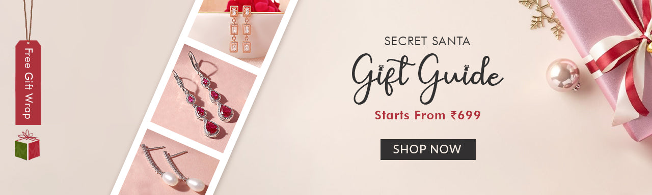 Find the ideal Secret Santa gifts with our gift guide, featuring silver jewelry starting at just 699