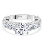 buy online diamond look solitaire rings earrings necklace bracelet for women mens
