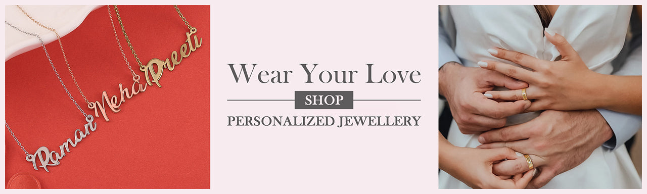 Personalised jewellery for men and women 