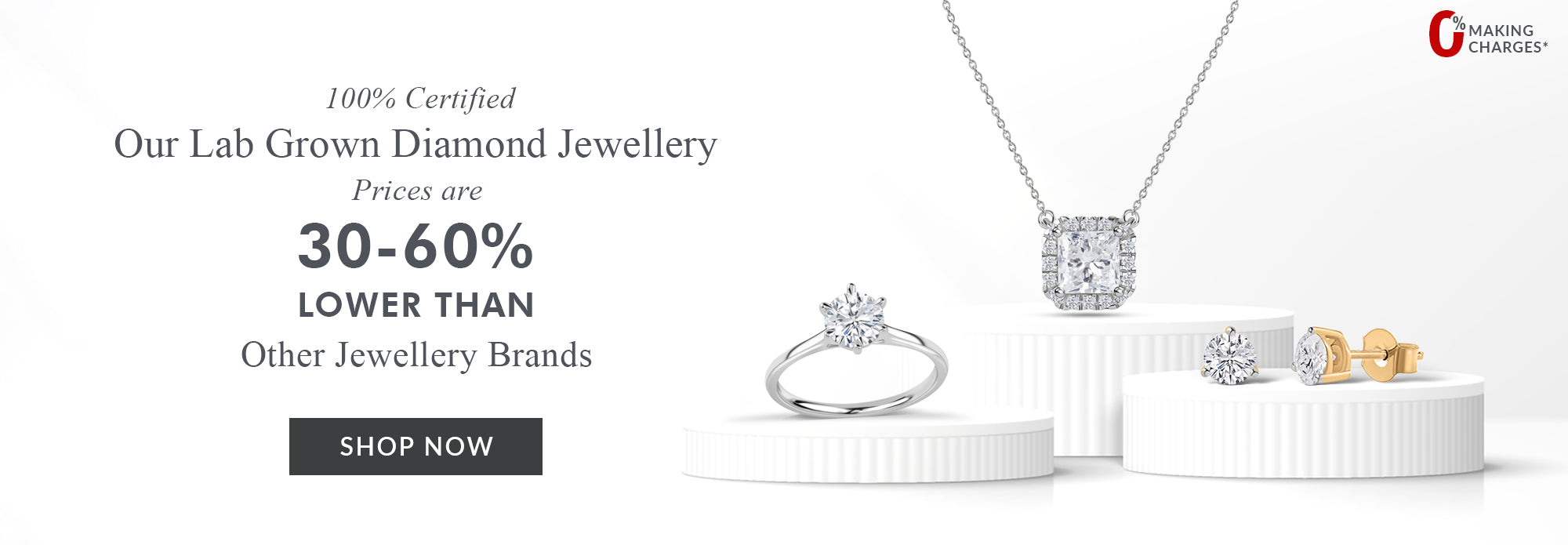 Lab Grown Diamond Jewellery for Women