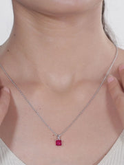 Rubeena Ruby Pendant For Women