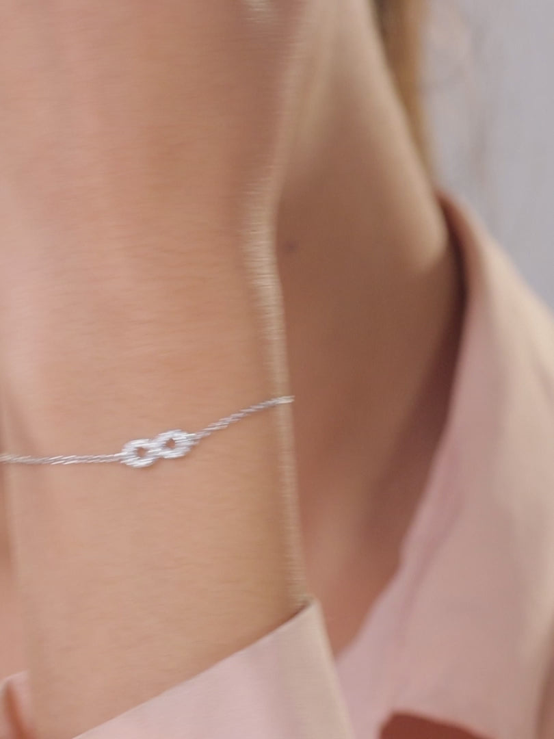 Women infinity bracelet-4