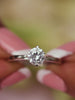 ROUND 1.5 CARAT SOLITAIRE RING FOR WOMEN