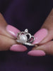 Pearl Princess Ring In 925 Sterling Silver
